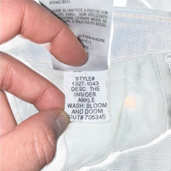 MOTHER Insider Ankle Jean – Bloom & Doom - Picture 9 of 9